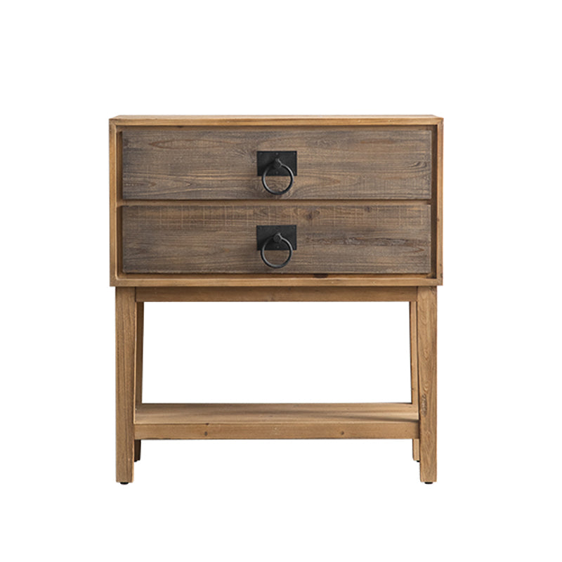 Commode traditionnelle en bois massif, commode de rangement pour chambre à coucher