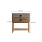 Commode traditionnelle en bois massif, commode de rangement pour chambre à coucher