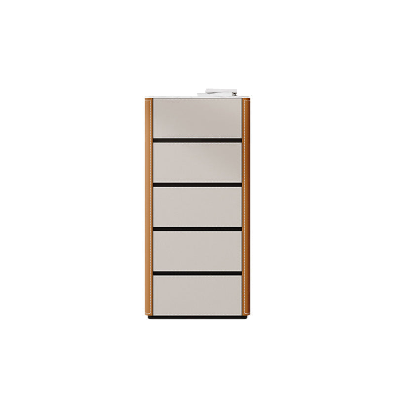 Contemporary Home Stone Storage Chest Vertical Chest with Drawers 5 Clearhalo 'Bedroom Furniture' 'Dressers & Chests' 'dressers_chests' 'furn' 'furn_dressers_chests' 'Furniture' 6487015