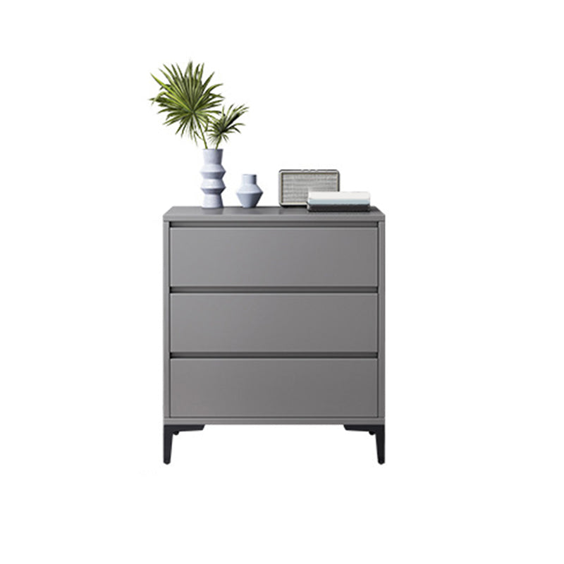 Commode en bois manufacturé avec coffre de rangement contemporain de 15,6 pouces de largeur