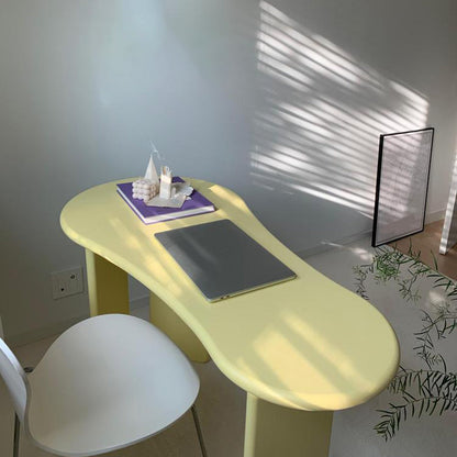 29,25 inch Hoogte Solid Wood Office Desk Industrial Writing Desk