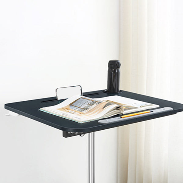 Eigentijds gebogen schrijfbureau voetstuk vouwkantoor bureau