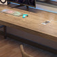 Office Contemporary Rectangular Writing Desk Wooden Office Desk with Legs Clearhalo 'furn' 'furn_office_desk' 'Furniture' 'Office Desks' 'Office Furniture' 'office_desk' 6488230