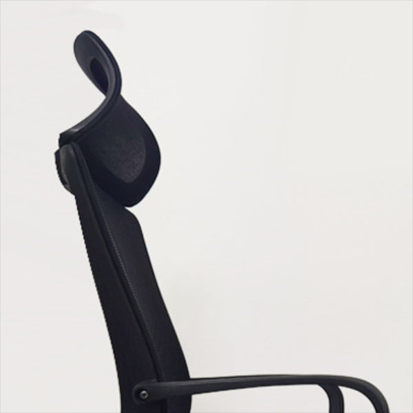 Modern Desk Chair Fixed Arms Task Chair with Wheels for Office Clearhalo 'furn' 'furn_office_chair' 'Furniture' 'Office Chairs' 'Office Furniture' 'office_chair' 6488319