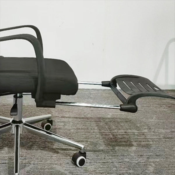 Modern Desk Chair Fixed Arms Task Chair with Wheels for Office Clearhalo 'furn' 'furn_office_chair' 'Furniture' 'Office Chairs' 'Office Furniture' 'office_chair' 6488321