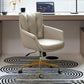 Contemporary Tufted Office Chair Faux Leather Executive Mid-Back Chair Clearhalo 'furn' 'furn_office_chair' 'Furniture' 'Office Chairs' 'Office Furniture' 'office_chair' 6488361