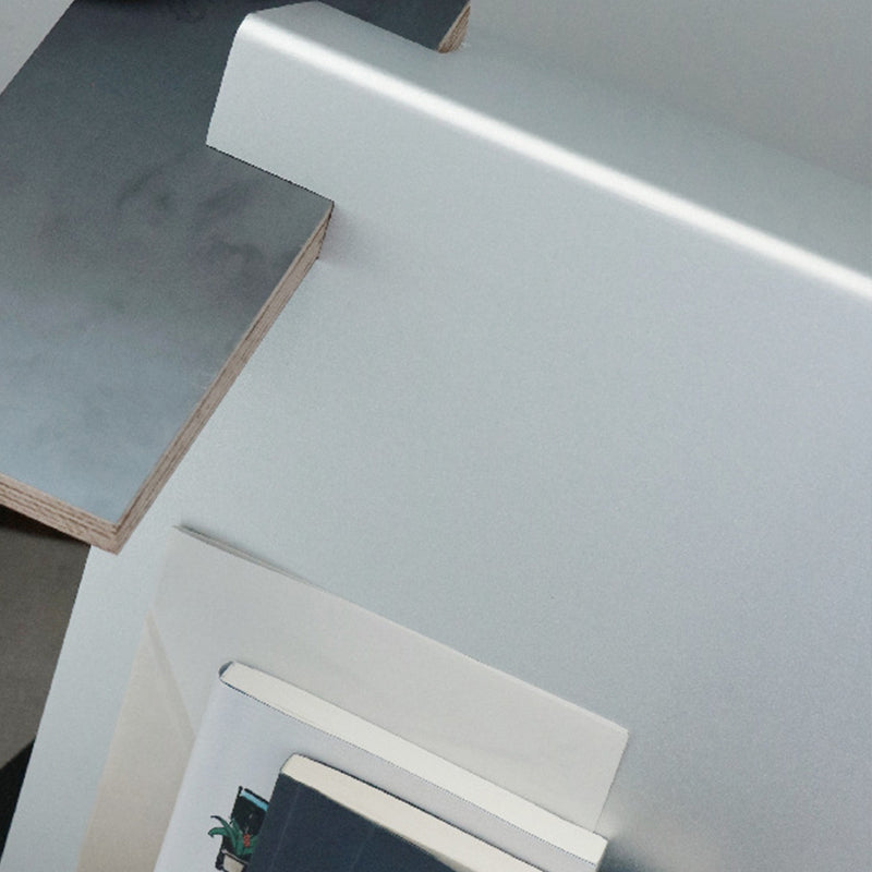 Scandinavian Engineered Wood Bookcase Standard Closed Back Bookshelf Clearhalo 'Bookcases' 'furn' 'furn_bookcases' 'Furniture' 'Office Furniture' 6488727