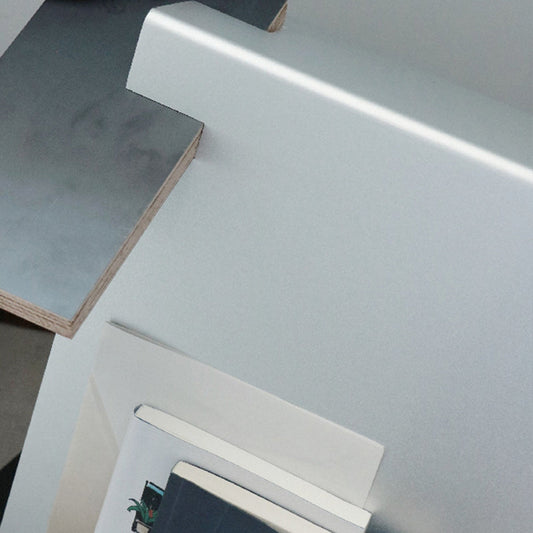 Scandinavian Engineered Wood Bookcase Standard Closed Back Bookshelf Clearhalo 'Bookcases' 'furn' 'furn_bookcases' 'Furniture' 'Office Furniture' 6488727