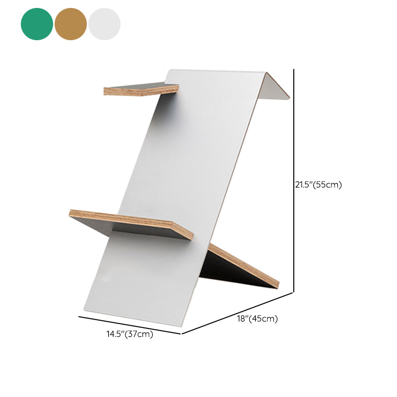 Scandinavian Engineered Wood Bookcase Standard Closed Back Bookshelf Clearhalo 'Bookcases' 'furn' 'furn_bookcases' 'Furniture' 'Office Furniture' 6488732