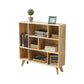 Standard Wooden Bookcase Modern Natural Bookshelf with Shelves