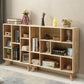 Standard Wooden Bookcase Modern Natural Bookshelf with Shelves