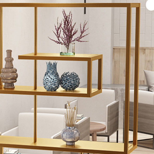 Libreria di scaffali antichi scandinavi libreria in metallo