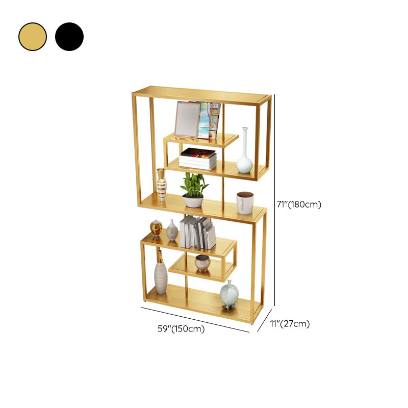 Libreria di scaffali antichi scandinavi libreria in metallo