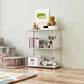 Scandinavian Metal Bookcase Standard Open Back Bookshelf with Shelves Clearhalo 'Bookcases' 'furn' 'furn_bookcases' 'Furniture' 'Office Furniture' 6488880