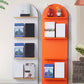 Scandinavian Wooden Bookcase Standard Closed Back Bookshelf with Shelves Clearhalo 'Bookcases' 'furn' 'furn_bookcases' 'Furniture' 'Office Furniture' 6488905