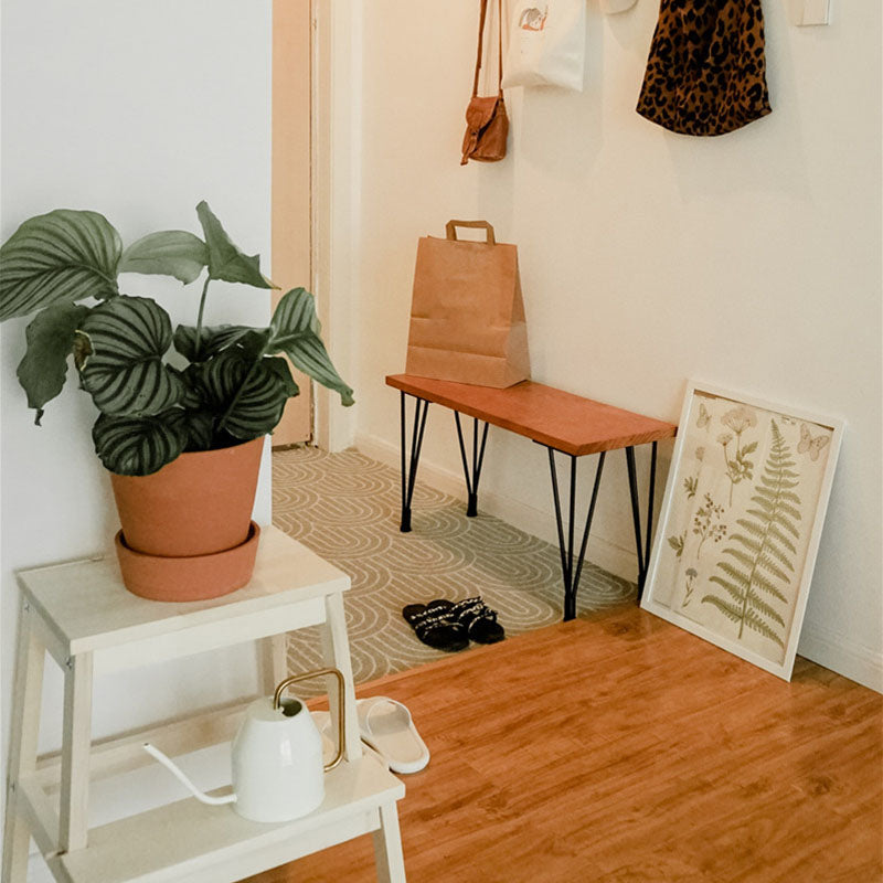 Banc de siège moderne de 11,7 pouces de largeur