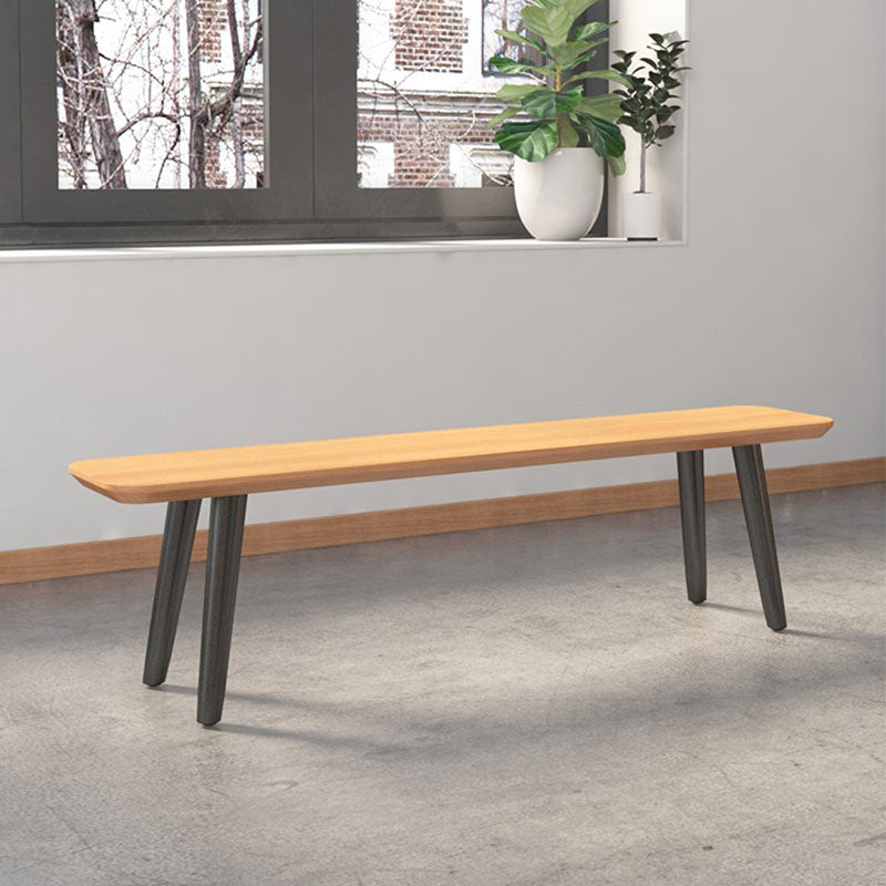 11.7-inch Width Modern Seating Bench Rectangle Solid Color Bench 79"L x 12"W x 18"H Clearhalo 'Benches' 'Chairs & Seating' 'furn' 'furn_benches' 'Furniture' 'Living Room Furniture' 6489032