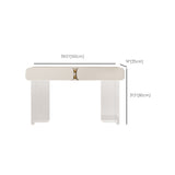 13.77 "Large Vanity Vanity White Makeup Vanity Desk Table avec 2/6 tiroirs