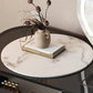 Modern Black Vanity Desk Glass Top Dressing Table with Lighted Mirror & Padded Stool