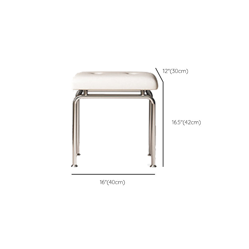 Modern Black Vanity Desk Glass Top Dressing Table with Lighted Mirror & Padded Stool