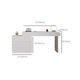 15.74" Wide Make-up Vanity White Makeup Vanity Desk Table with 5/8 Drawers Clearhalo 'Bedroom Furniture' 'furn' 'furn_makeup_vanities' 'Furniture' 'Makeup Vanities' 'makeup_vanities' 6489350