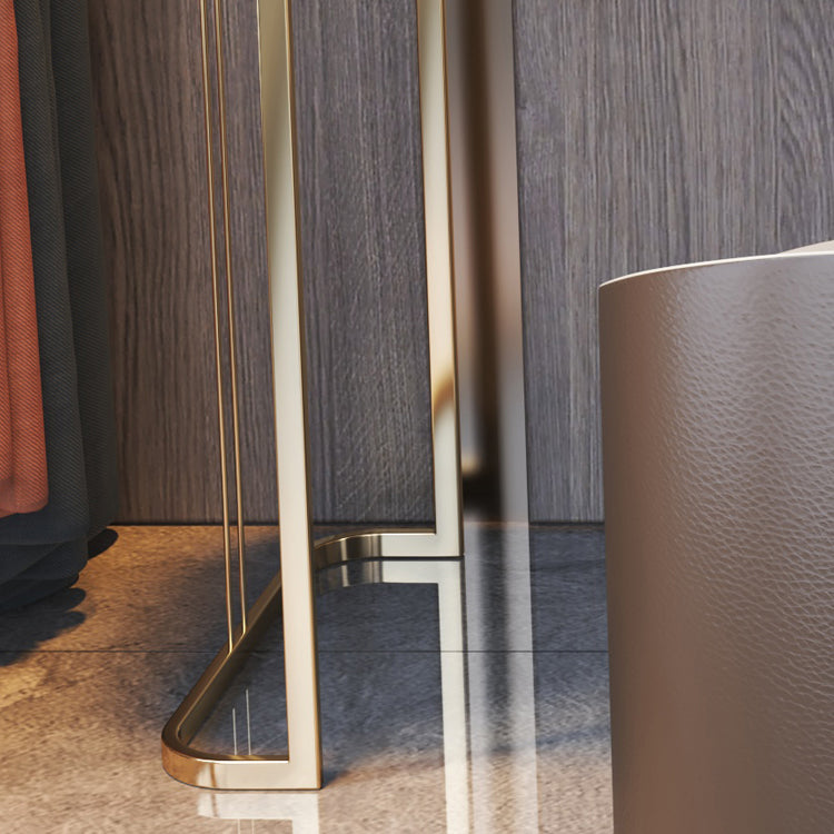 Glazen bovenste slaapkamer make-up ijdelheid 5 opbergladen kleedtafel