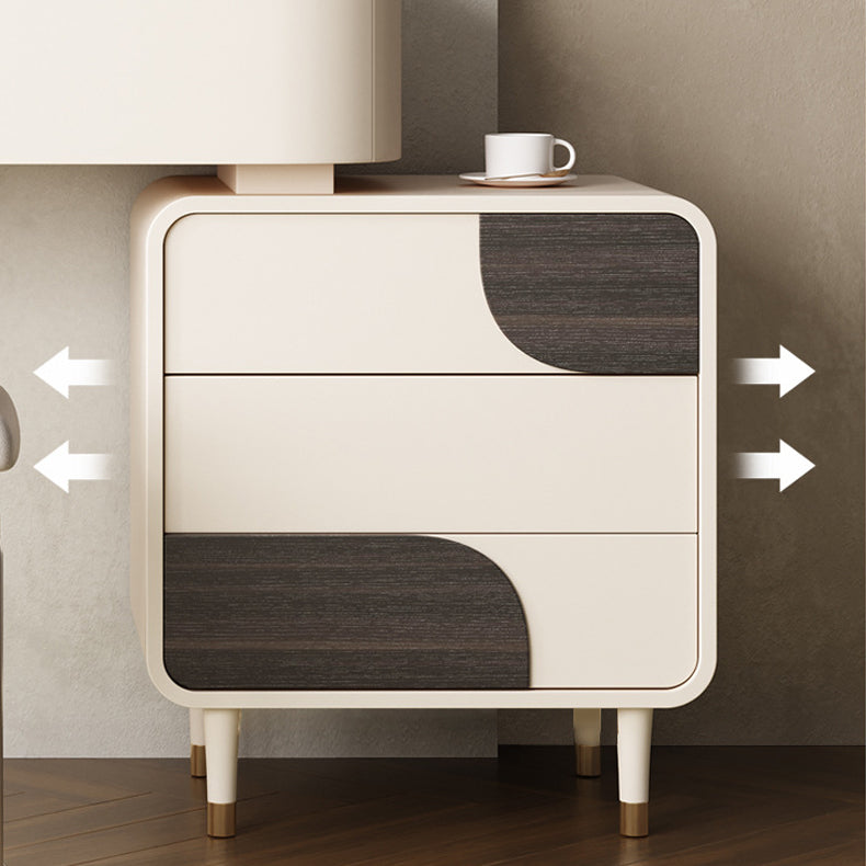 Trucco in legno bianco da 15,74 "tavolo da banco di vanità per trucco vanità largo con 2/5 cassetti