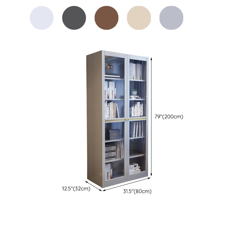 2 - Door Rectangular Accent Cabinet Wood Contemporary Cabinet Clearhalo 'Cabinets & Chests' 'cabinets_chests' 'furn' 'furn_cabinets_chests' 'Furniture' 'Living Room Furniture' 6489675