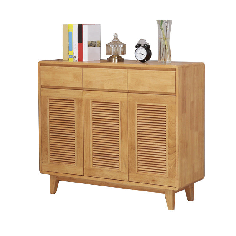 39.37" Tall 2 - Door Accent Cabinet Contemporary Wood Accent Cabinet 47"L x 14"W x 39"H Clearhalo 'Cabinets & Chests' 'cabinets_chests' 'furn' 'furn_cabinets_chests' 'Furniture' 'Living Room Furniture' 6489691
