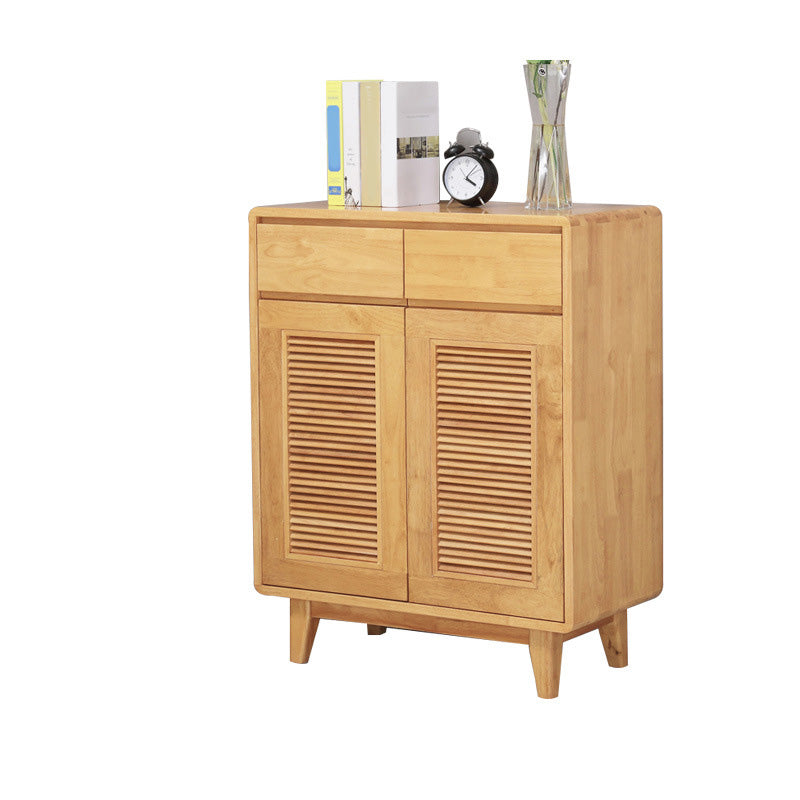 39.37" Tall 2 - Door Accent Cabinet Contemporary Wood Accent Cabinet Clearhalo 'Cabinets & Chests' 'cabinets_chests' 'furn' 'furn_cabinets_chests' 'Furniture' 'Living Room Furniture' 6489692