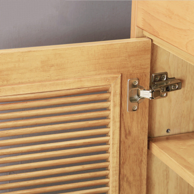 39.37" Tall 2 - Door Accent Cabinet Contemporary Wood Accent Cabinet Clearhalo 'Cabinets & Chests' 'cabinets_chests' 'furn' 'furn_cabinets_chests' 'Furniture' 'Living Room Furniture' 6489700