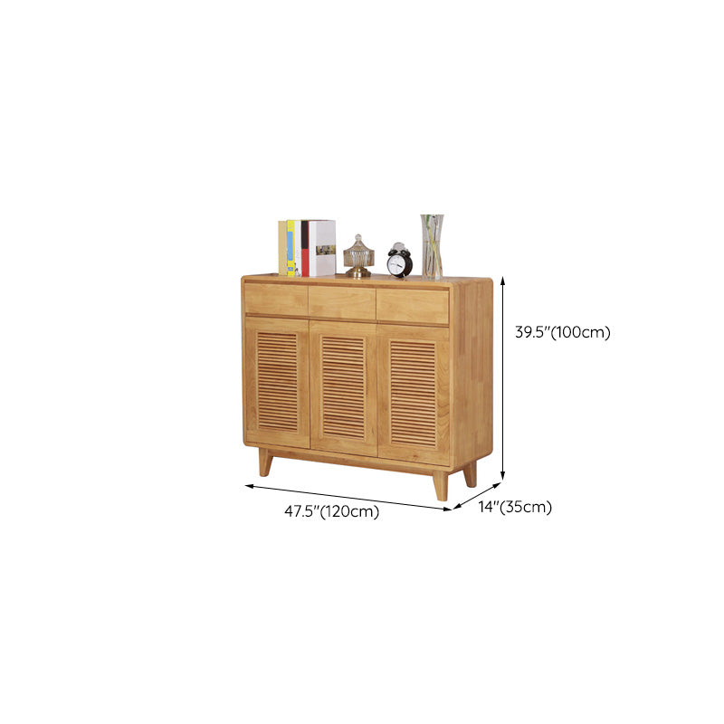 39.37" Tall 2 - Door Accent Cabinet Contemporary Wood Accent Cabinet Clearhalo 'Cabinets & Chests' 'cabinets_chests' 'furn' 'furn_cabinets_chests' 'Furniture' 'Living Room Furniture' 6489703