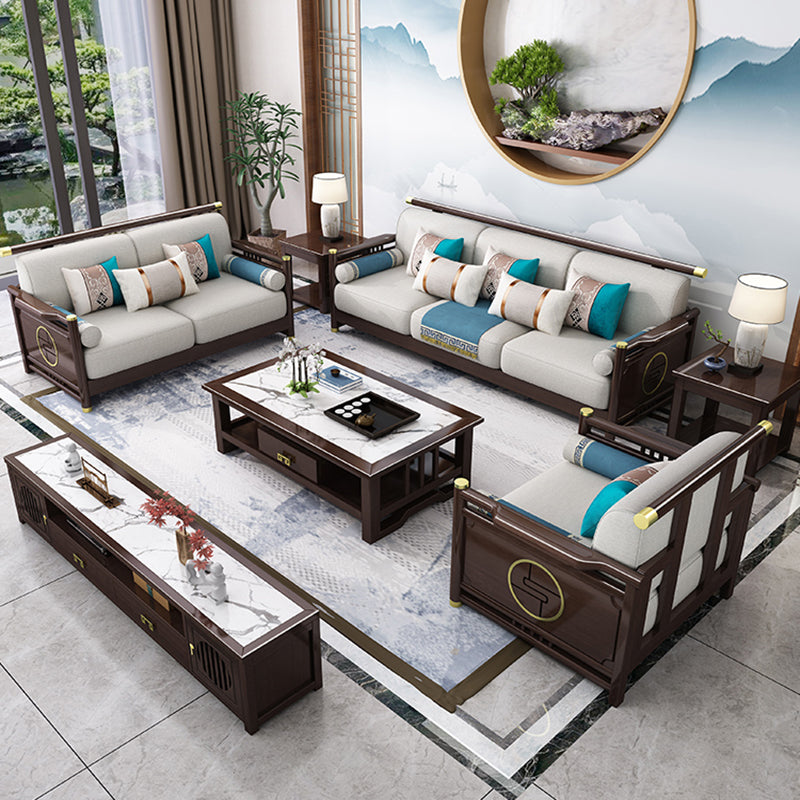 33 "h divano contemporaneo divano in tessuto sezionale con cuscini bostol