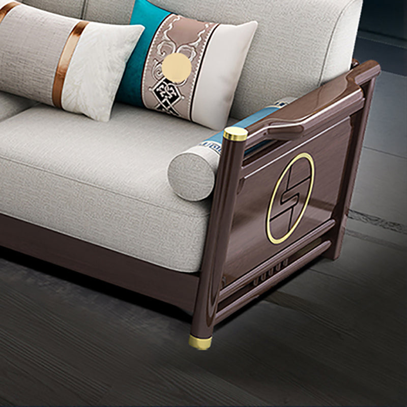 33 "h divano contemporaneo divano in tessuto sezionale con cuscini bostol