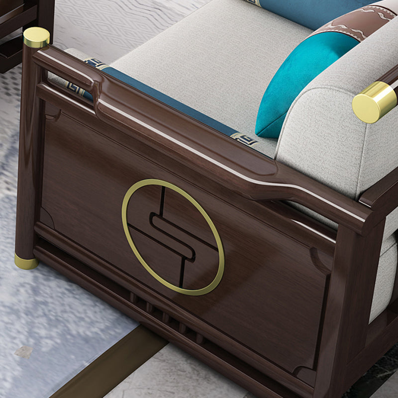 33 "h divano contemporaneo divano in tessuto sezionale con cuscini bostol