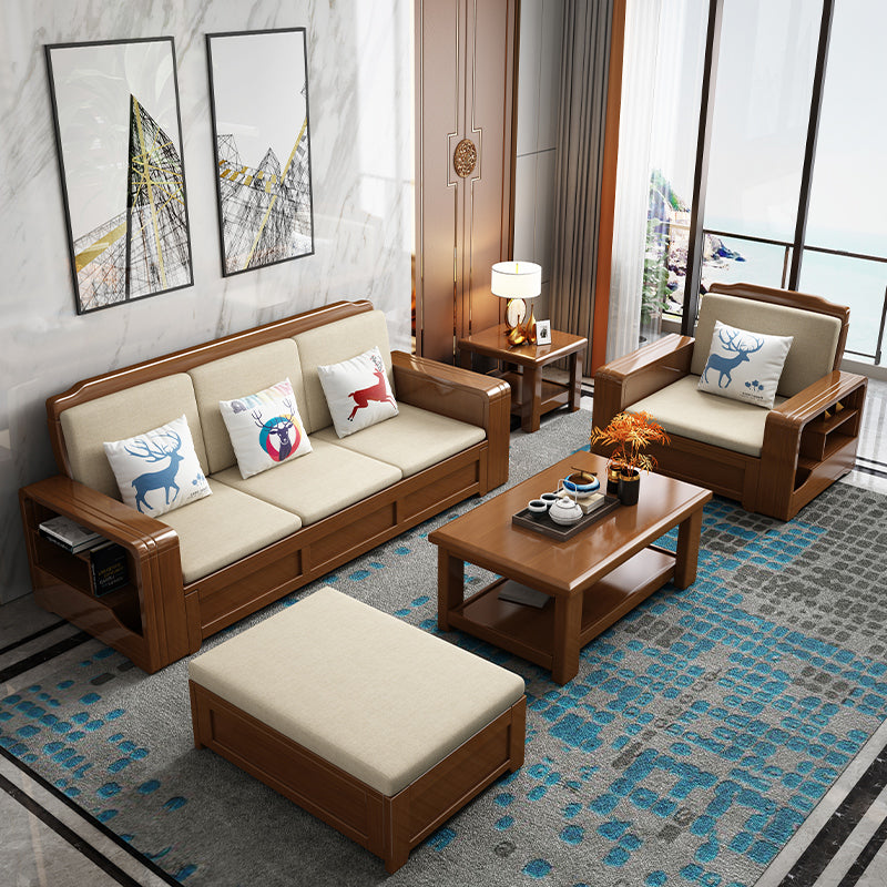 68"W Contemporary Sectional Sofa Fabric Sectional with Bostol Pillows Clearhalo 'furn' 'furn_sectionals' 'Furniture' 'Living Room Furniture' 'Sectionals' 6489824