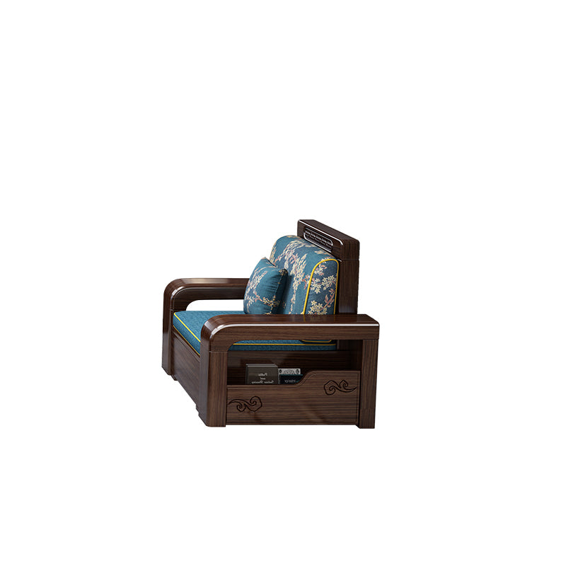 37 "H Contemporary Secha divano di conservazione in tessuto sezionale con cuscini Bostol