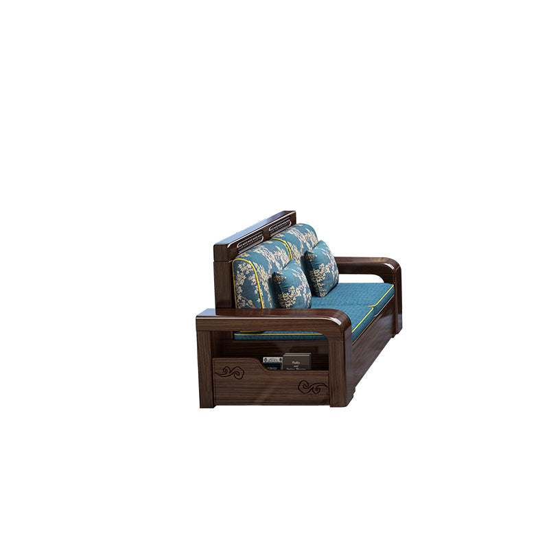 37 "H Contemporary Secha divano di conservazione in tessuto sezionale con cuscini Bostol