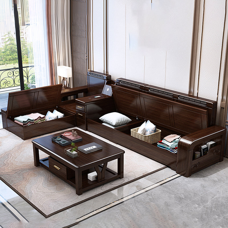 37 "H Contemporary Secha divano di conservazione in tessuto sezionale con cuscini Bostol