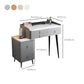 Bedroom Make-up Vanity 31.50" High Modern Dressing Table with 5 Drawers