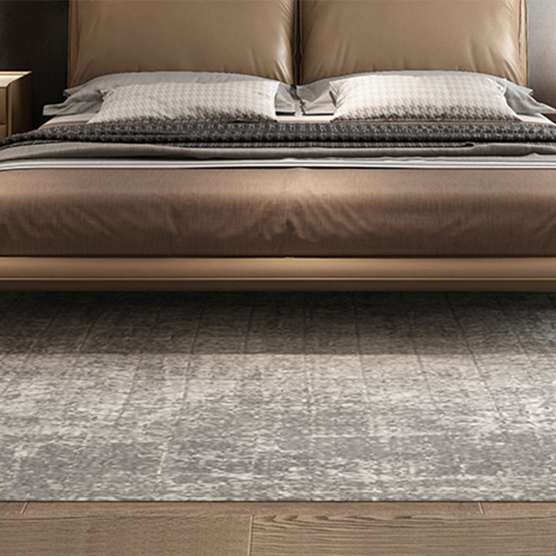 Lit en cuir en cuir en cuir lit moderne lit standard moderne avec tête de lit rembourrée