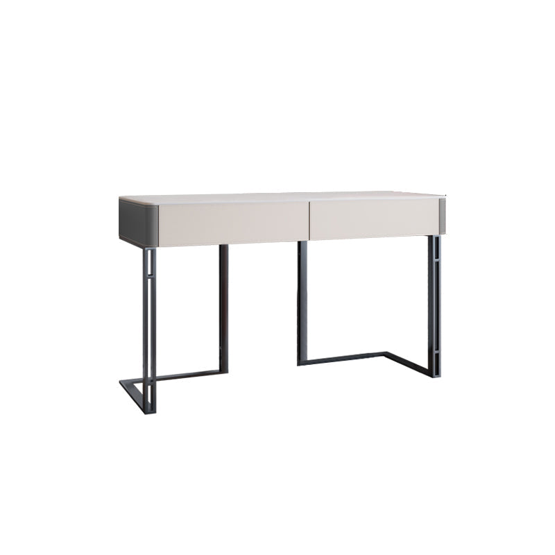 Zeitgenössischer Kiefern Make -up Eitelkeitstisch mit Schubladen Eitelkeit Make -up -Tisch Set