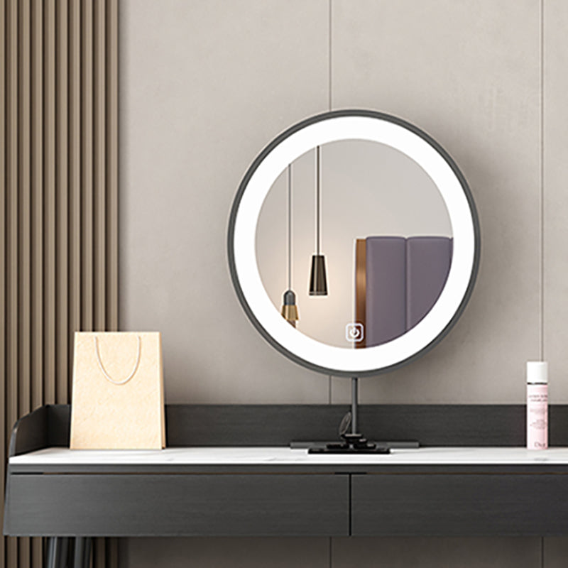 Black Makeup Table with 2 Drawers 17.7" Wide Wood Vanity Tables Clearhalo 'Bedroom Furniture' 'furn' 'furn_makeup_vanities' 'Furniture' 'Makeup Vanities' 'makeup_vanities' 6490652