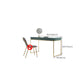 Glam Wood Make-up Vanity 17.71" Wide Vanity Tables with Storage Drawers, Green Clearhalo 'Bedroom Furniture' 'furn' 'furn_makeup_vanities' 'Furniture' 'Makeup Vanities' 'makeup_vanities' 6490687