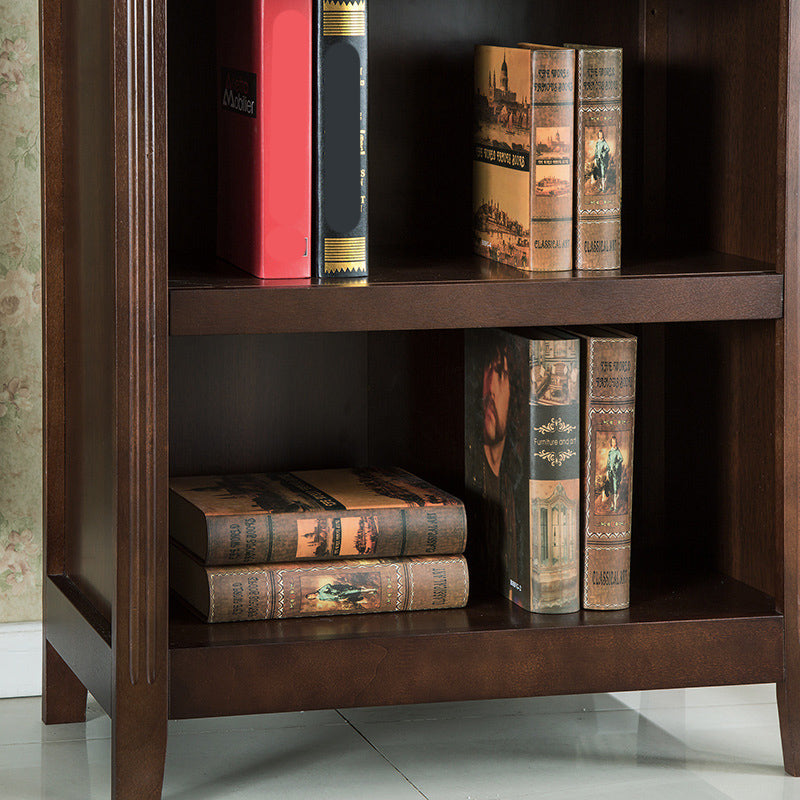 Mid-Century Modern 5 Tier Chest 72" Tall Solid Wood Storage Chest Clearhalo 'Cabinets & Chests' 'cabinets_chests' 'furn' 'furn_cabinets_chests' 'Furniture' 'Living Room Furniture' 6490699