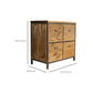 29.5" Tall Solid Wood Apothecary Accent Chest Rectangular Storage Cabinet with Drawers Clearhalo 'Cabinets & Chests' 'cabinets_chests' 'furn' 'furn_cabinets_chests' 'Furniture' 'Living Room Furniture' 6490721