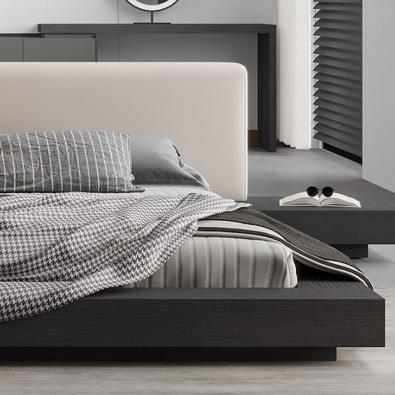 Almacenamiento rectangular de almacenamiento de camas de cama de cama moderno de mediados de siglo de mediados de siglo