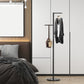 Creative Metal Clothes Hanger Round Marble Bottom Coat Rack for Bedroom Clearhalo 'Entry & Mudroom Furniture' 'furn' 'furn_hall_tree_coat_racks' 'Furniture' 'Hall Trees & Coat Racks' 'hall_tree_coat_racks' 6491042