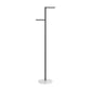 Creative Metal Clothes Hanger Round Marble Bottom Coat Rack for Bedroom Matte Black Clearhalo 'Entry & Mudroom Furniture' 'furn' 'furn_hall_tree_coat_racks' 'Furniture' 'Hall Trees & Coat Racks' 'hall_tree_coat_racks' 6491043