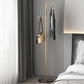 Creative Metal Clothes Hanger Round Marble Bottom Coat Rack for Bedroom Clearhalo 'Entry & Mudroom Furniture' 'furn' 'furn_hall_tree_coat_racks' 'Furniture' 'Hall Trees & Coat Racks' 'hall_tree_coat_racks' 6491047